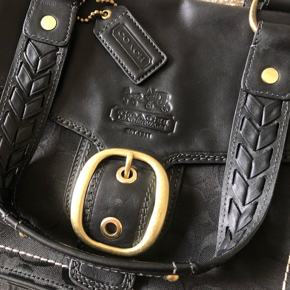 COACH LEATHER BAG - Picture 3 of 7